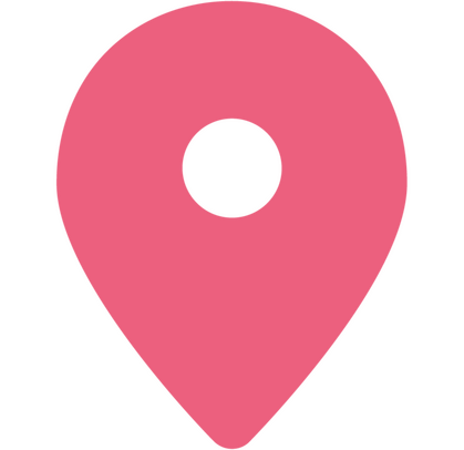 Pictogram of a map marker pin.
