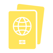 Pictogram of a passport.