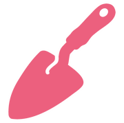 Pink trowel.